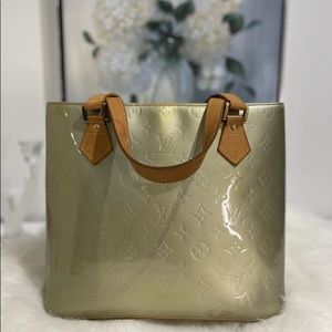 Auth Louis Vuitton Vernis Houston M91053 bag